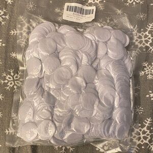 White felt circles